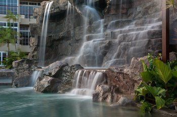 Pool Waterfall